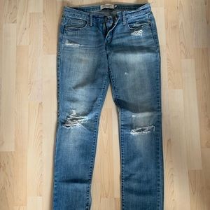 Medium wash A&F jeans